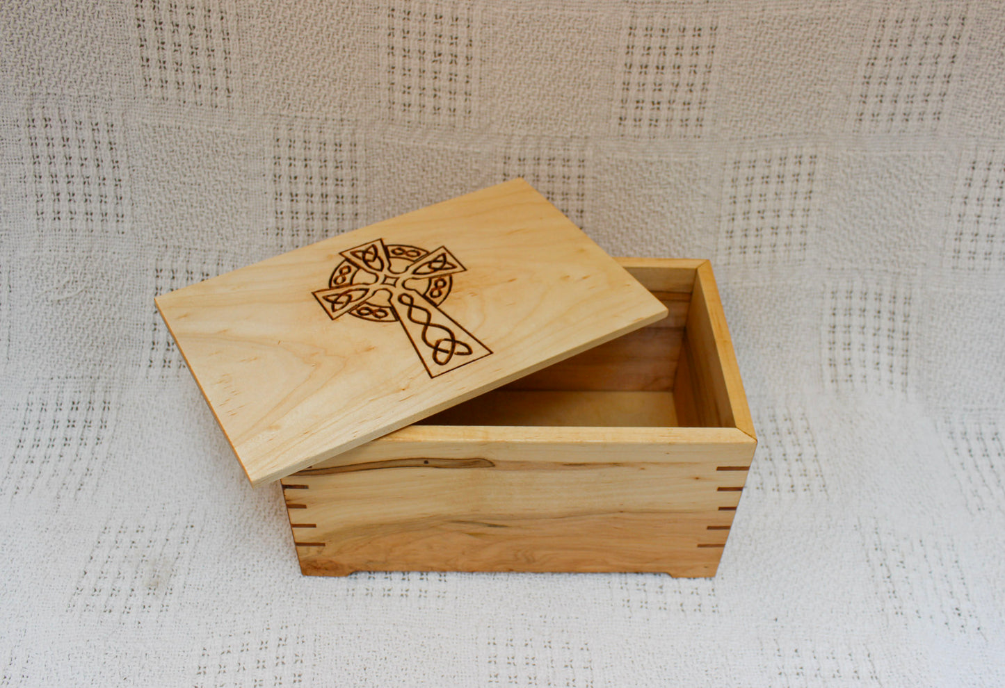 Maple Keepsake Box: Celtic or Custom