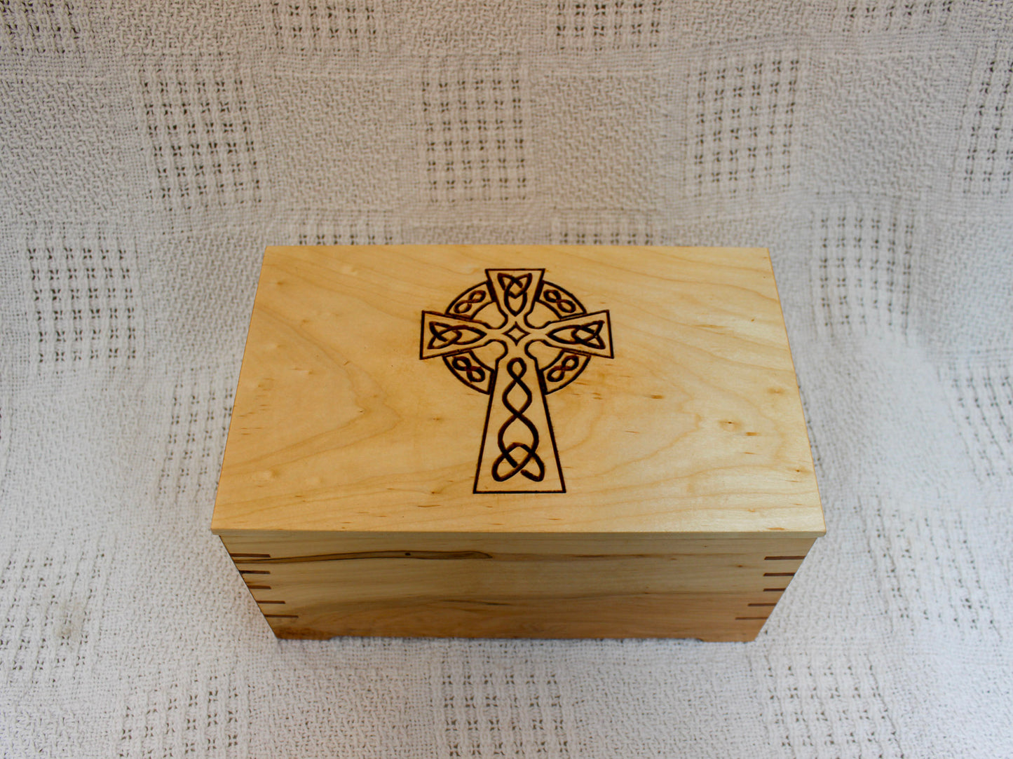 Maple Keepsake Box: Celtic or Custom