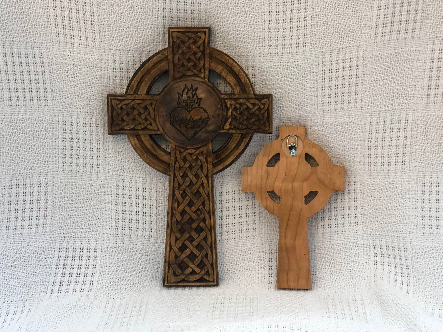 Sacred Heart of Jesus Celtic Crosses