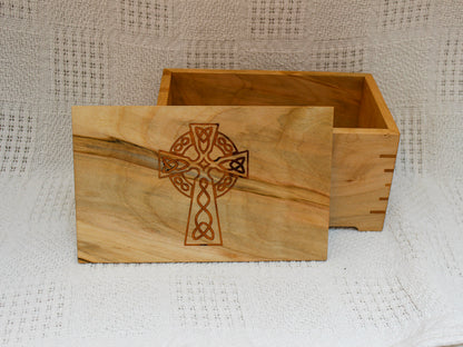 Maple Keepsake Box: Celtic or Custom