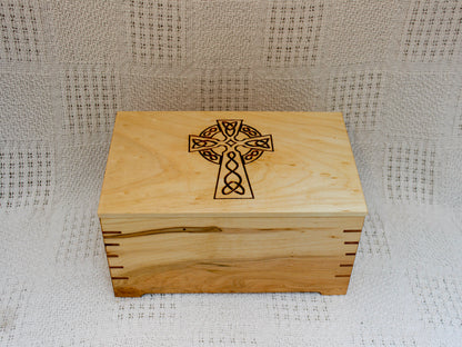 Maple Keepsake Box: Celtic or Custom