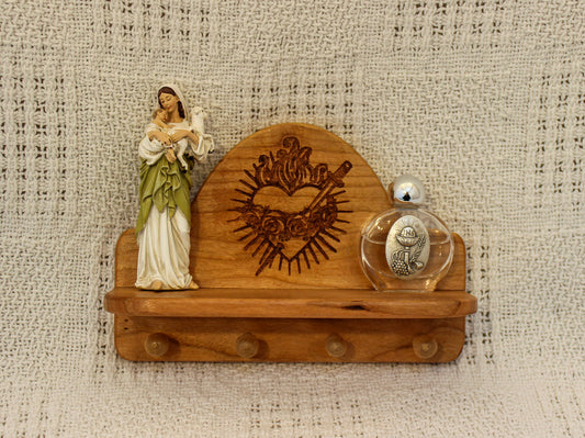 4-Peg Rosary Holder