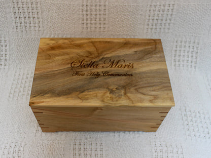 Maple Keepsake Box: Celtic or Custom