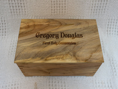 Maple Keepsake Box: Celtic or Custom