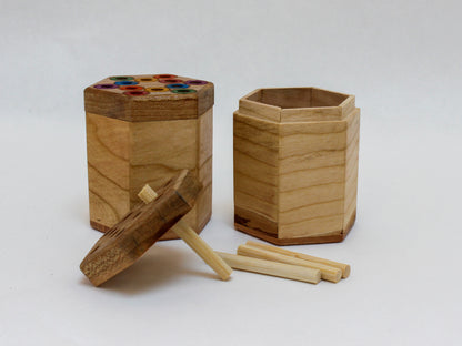 Toddler Color Sorting Cup and Sticks